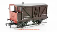 SB003G LSWR 10 Ton Goods Brake Van number S54466 in BR Brown livery